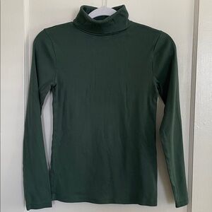 J. Crew Hunter Green Turtleneck